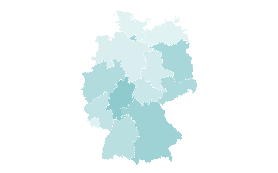 Affinity by region — GetYourGuide, Germany