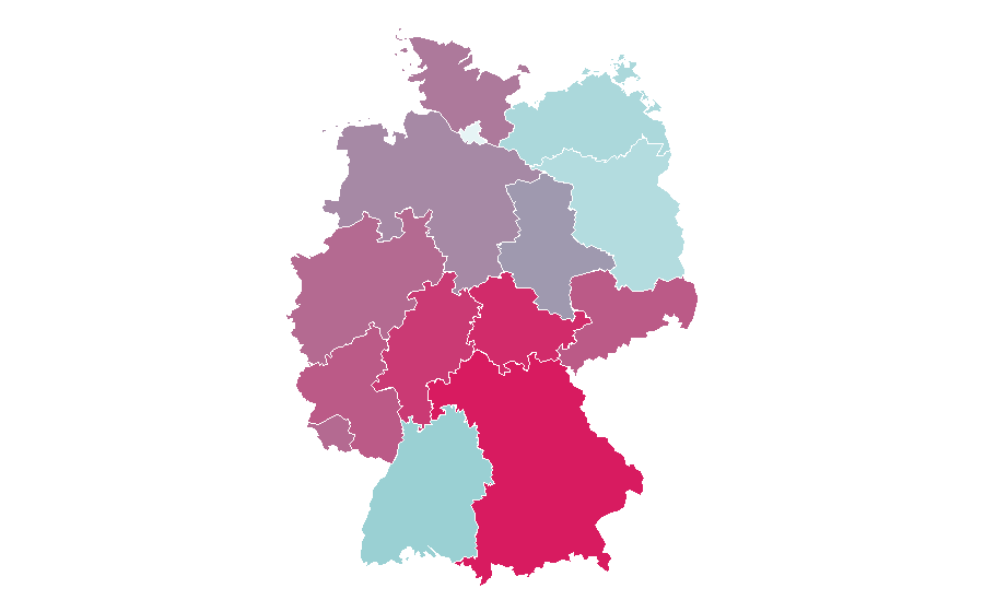 Affinity by region — Ghost, Germany