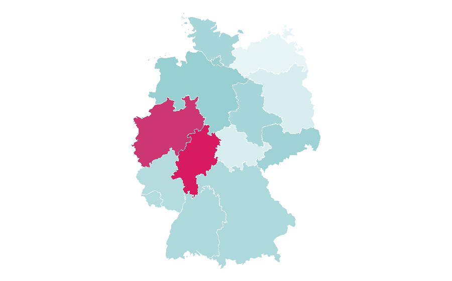 Affinity by region — Ghost of Tsushima, Germany