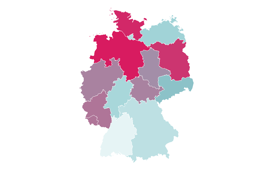 Affinity by region — Ghostbusters (franchise), Germany
