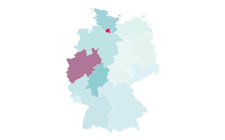 Affinity by region — Gilly Hicks, Germany