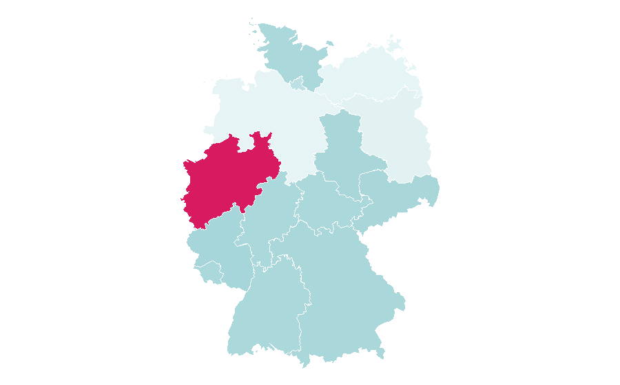 Affinity by region — Ginny And Georgia, Germany