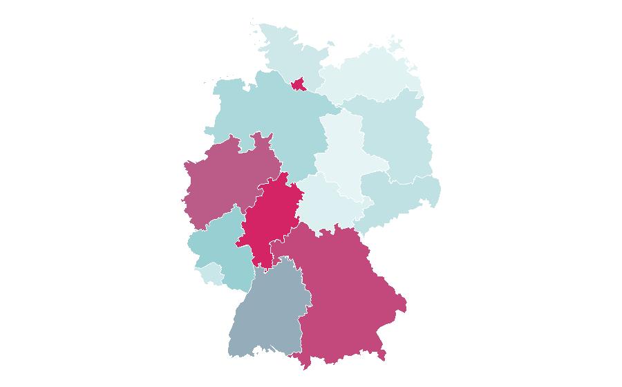 Affinité par région — Giorgio Armani, Allemagne