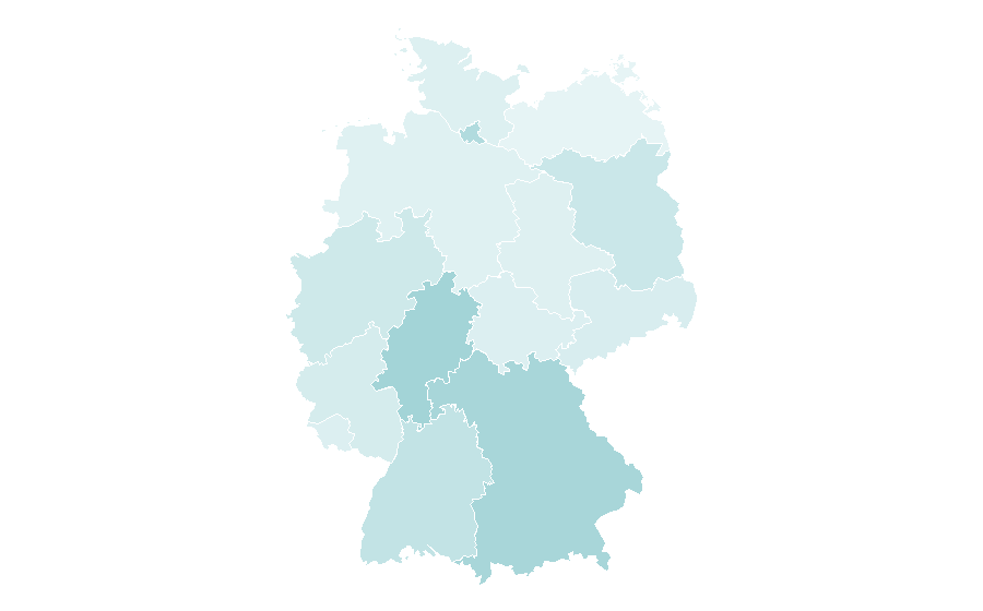 Affinity by region — Glassdoor, Germany