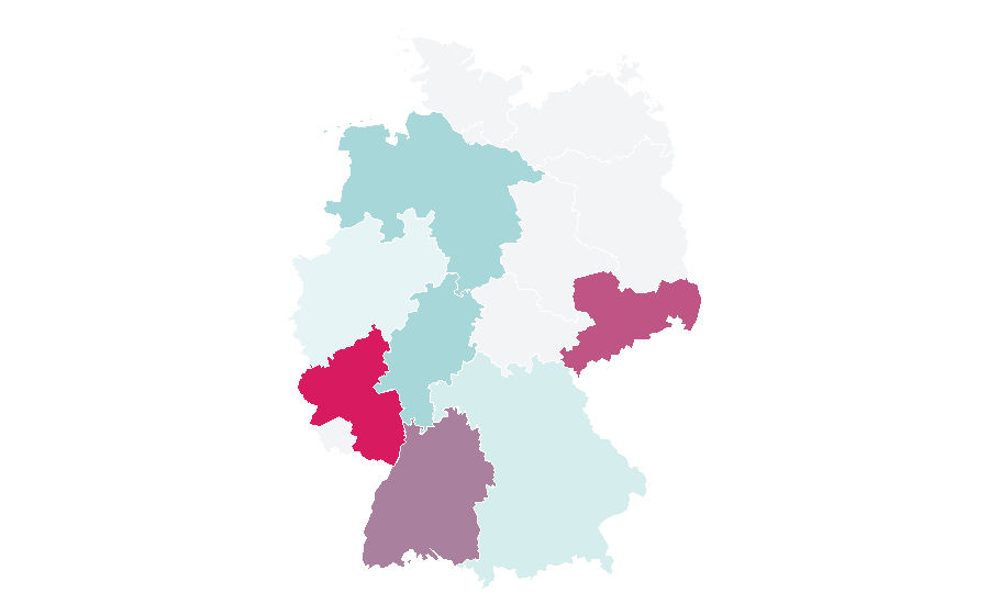 Affinity by region — Global cuisine, Germany