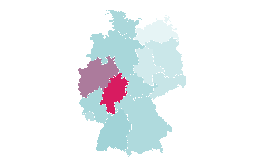 Affinity by region — Glory (1989 film), Germany
