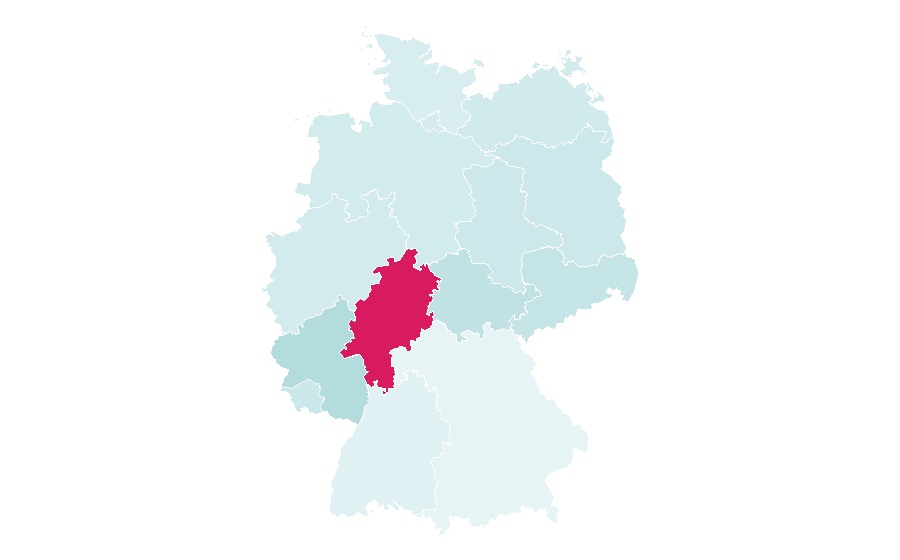 Affinity by region — God in Christianity, Germany