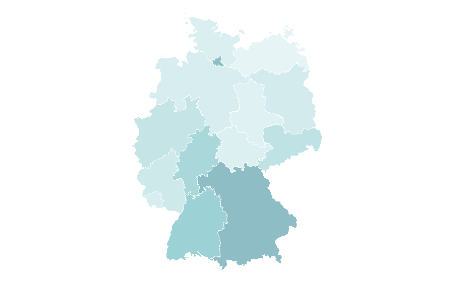 Affinity by region — Goethe-Institut, Germany
