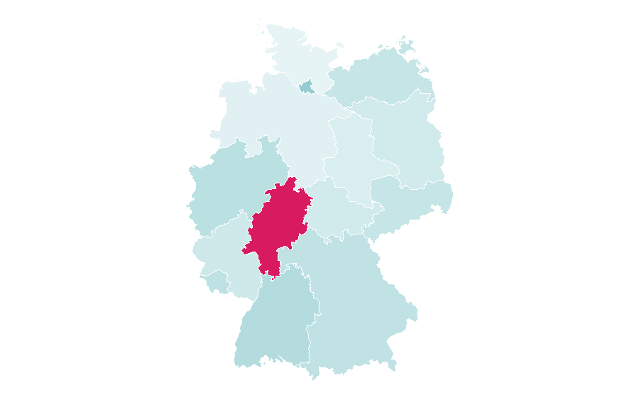 Affinity by region — Gold plating, Germany