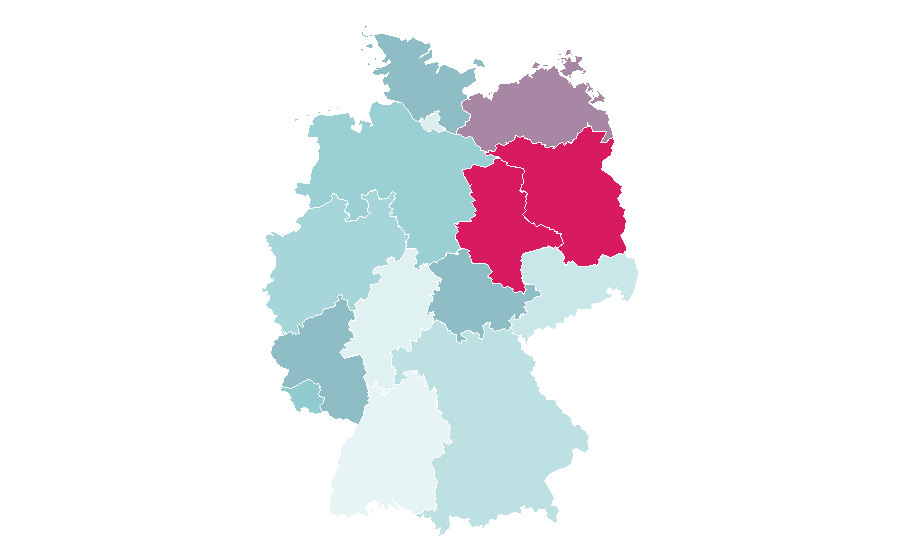 Affinity by region — Goldie Hawn, Germany