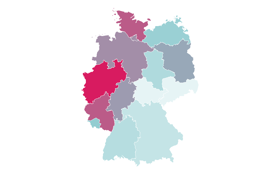 Affinity by region — Goliath, Germany