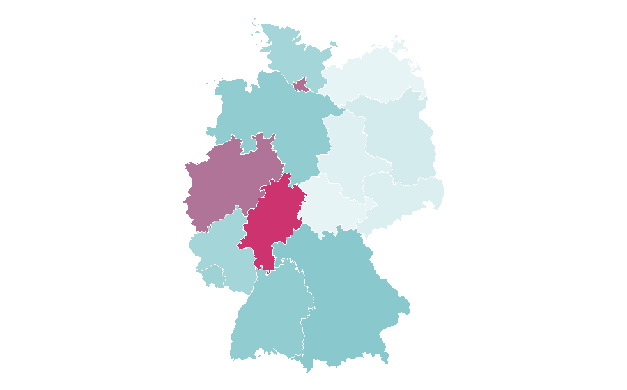 Affinity by region — Goodfellas, Germany
