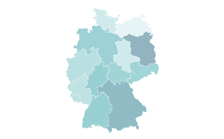Affinity by region — Google Books, Germany