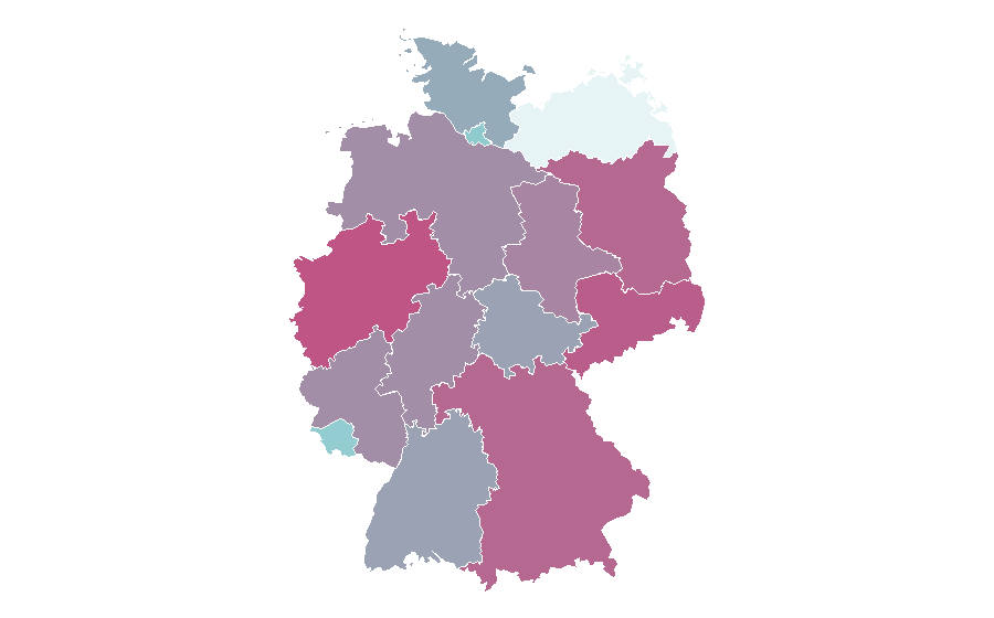 Affinity by region — Google Pay, Germany