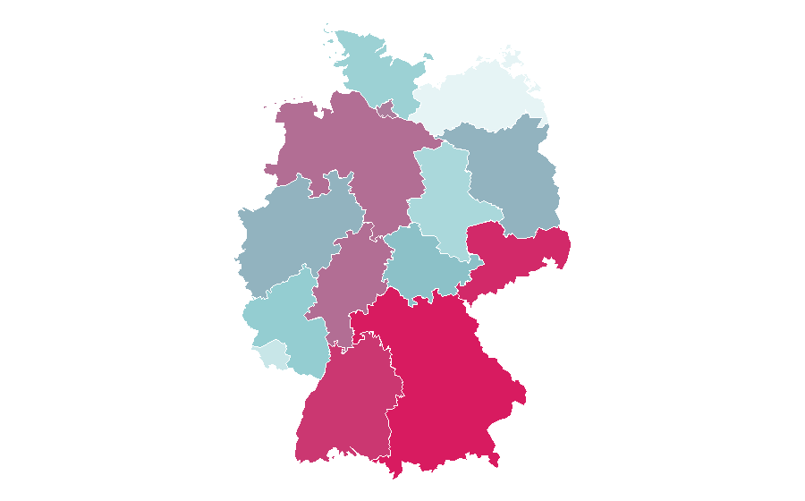 Affinity by region — Google Pixel, Germany