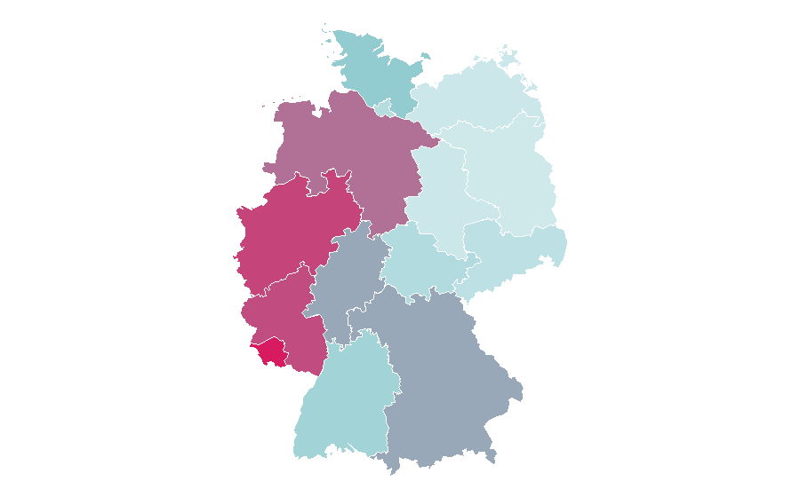 Affinity by region — Google Street View, Germany