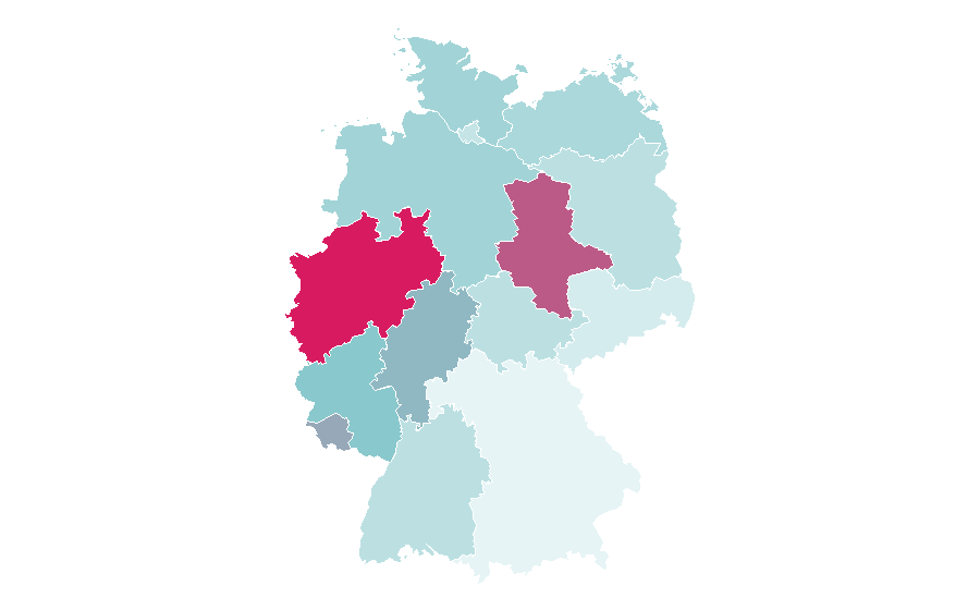 Affinity by region — Goosebumps (original series), Germany