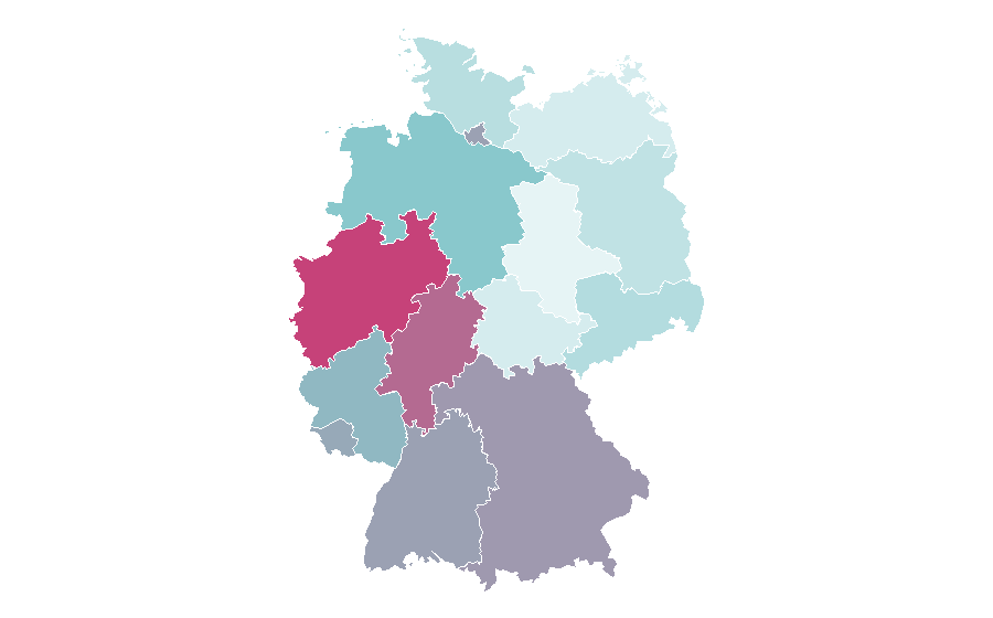 Affinity by region — Gorilla, Germany