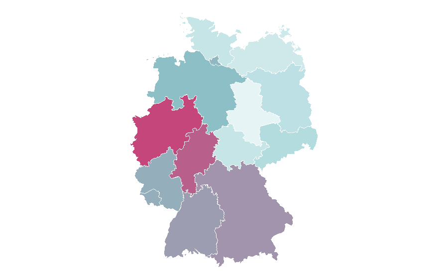 Affinity by region — Gorillas, Germany