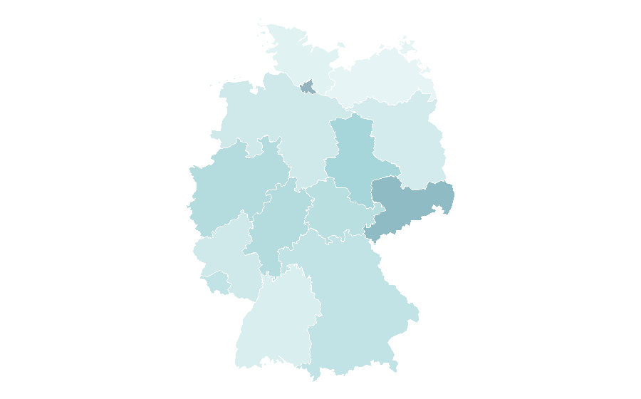 Affinity by region — Gorillaz, Germany