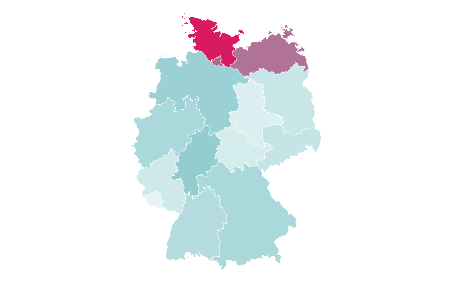 Affinity by region — Gothenburg, Germany