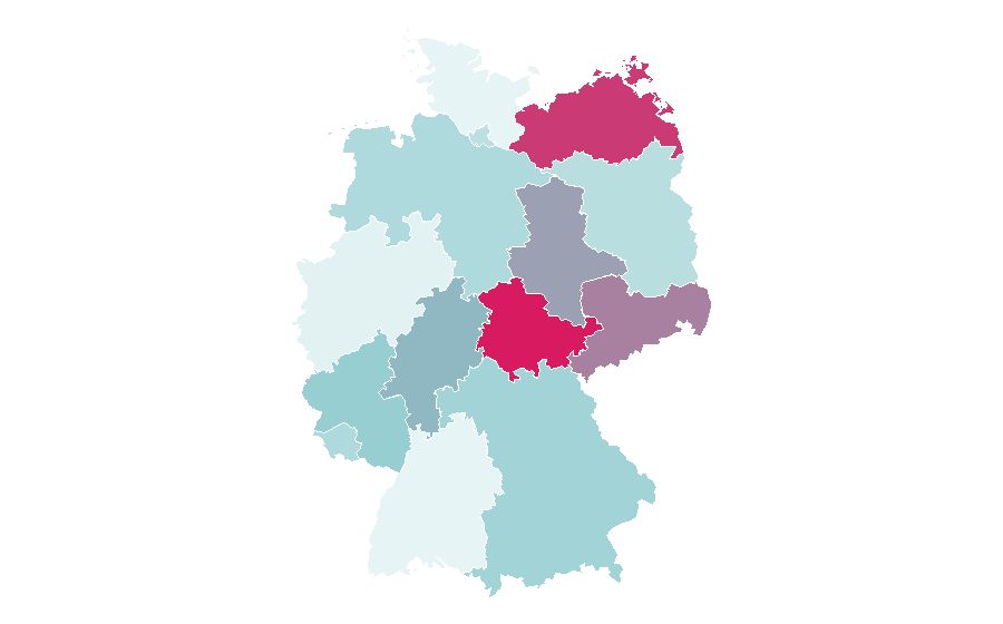 Affinity by region — Gothic art, Germany