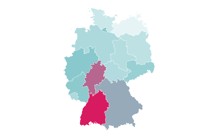 Affinity by region — Grab (company), Germany