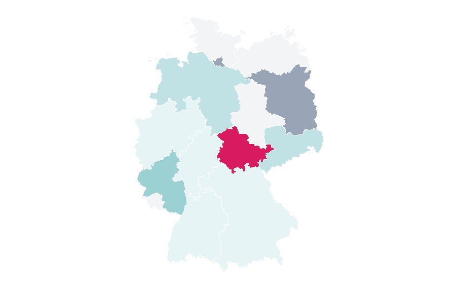 Affinity by region — Graffiti & Street Art, Germany