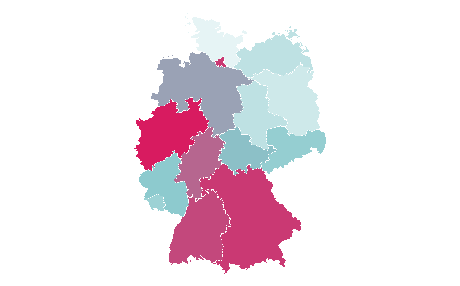Affinity by region — Grapefruit, Germany
