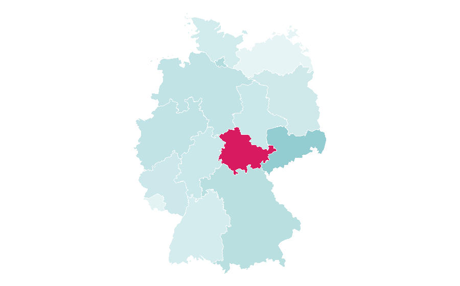 Affinity by region — Graphics, Germany