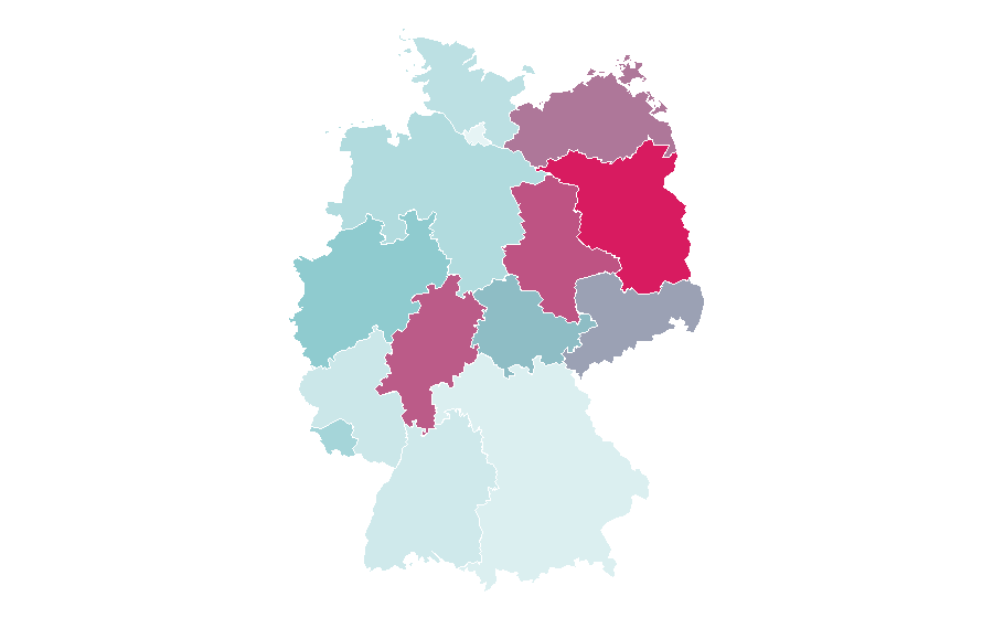 Affinity by region — Gratis, Germany