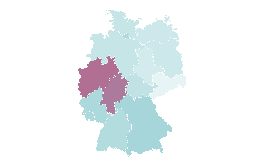 Affinity by region — Greater London, Germany