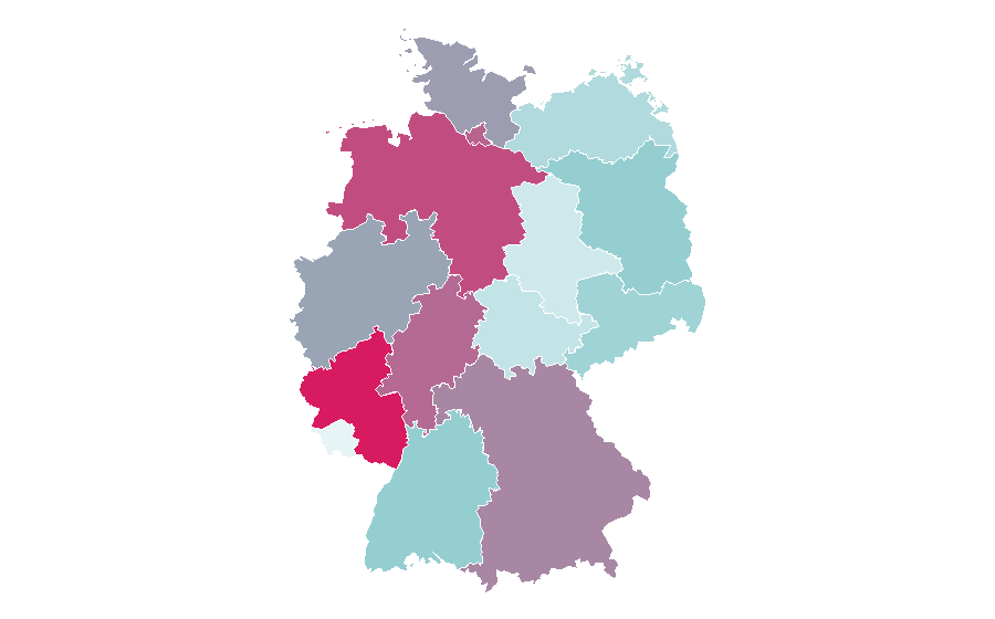 Affinity by region — Green Bay Packers, Germany