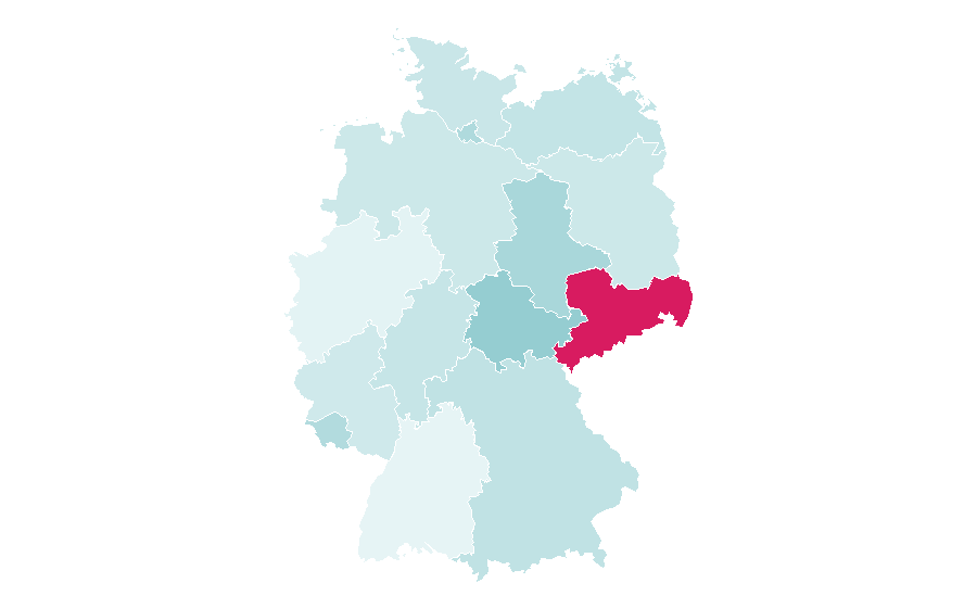 Affinity by region — Grindcore, Germany
