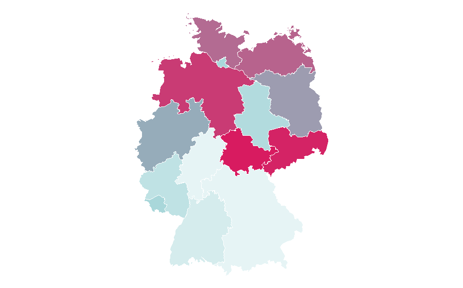 Affinity by region — Gronkh, Germany