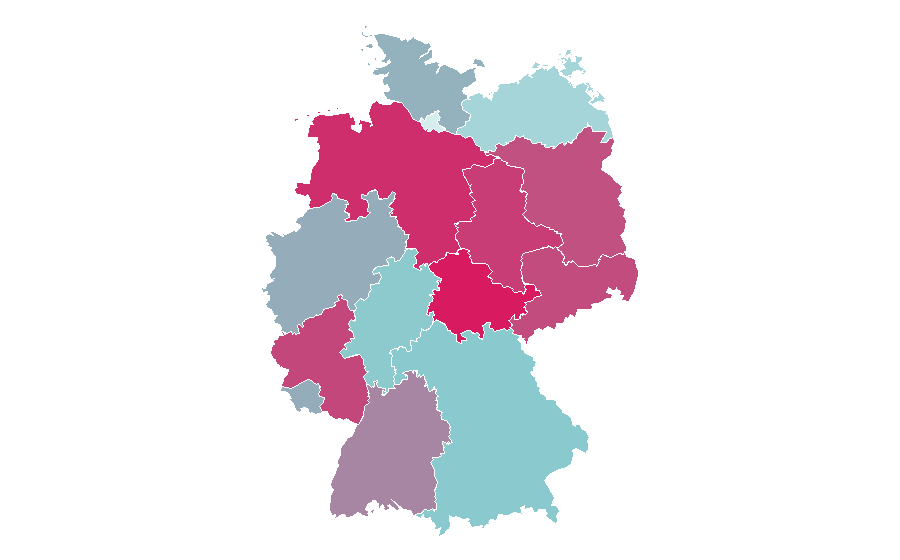 Affinity by region — Growatt, Germany