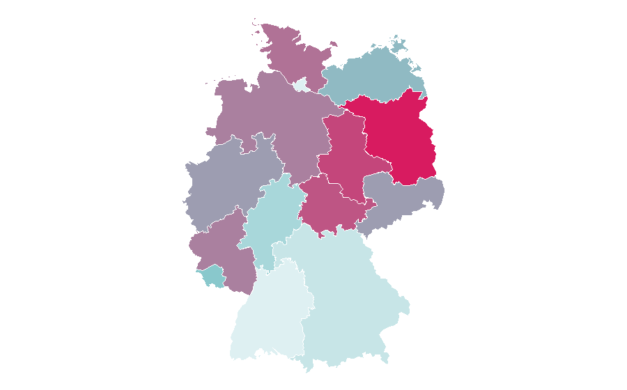 Affinity by region — Guardians of the Galaxy (film), Germany