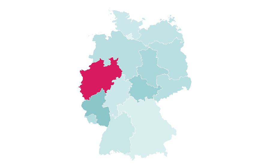 Affinity by region — Guido Cantz, Germany