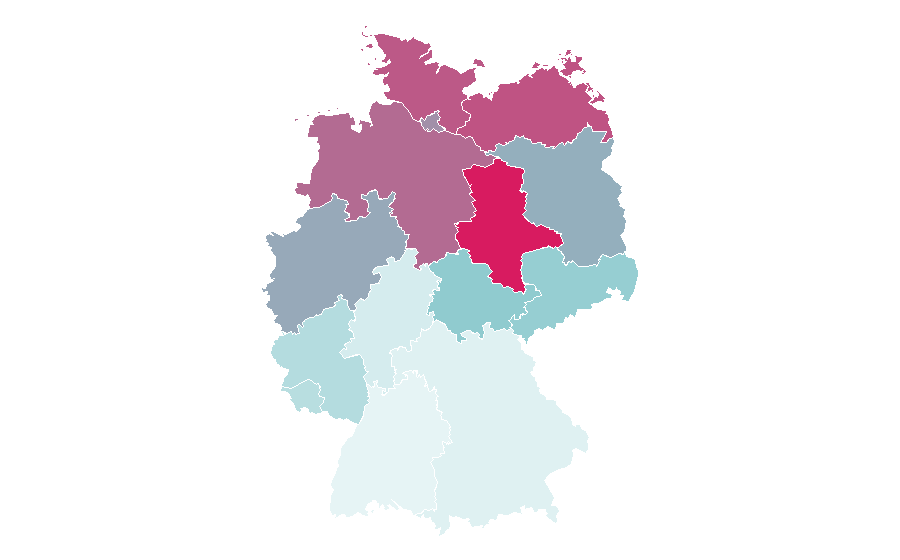 Affinity by region — Guido Maria Kretschmer, Germany