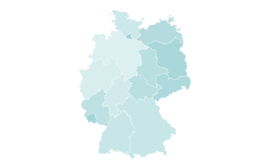 Affinity by region — Guillaume Canet, Germany
