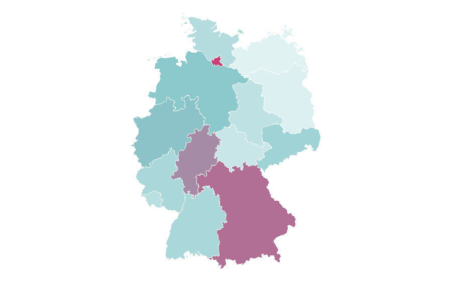 Affinity by region — Guinness, Germany