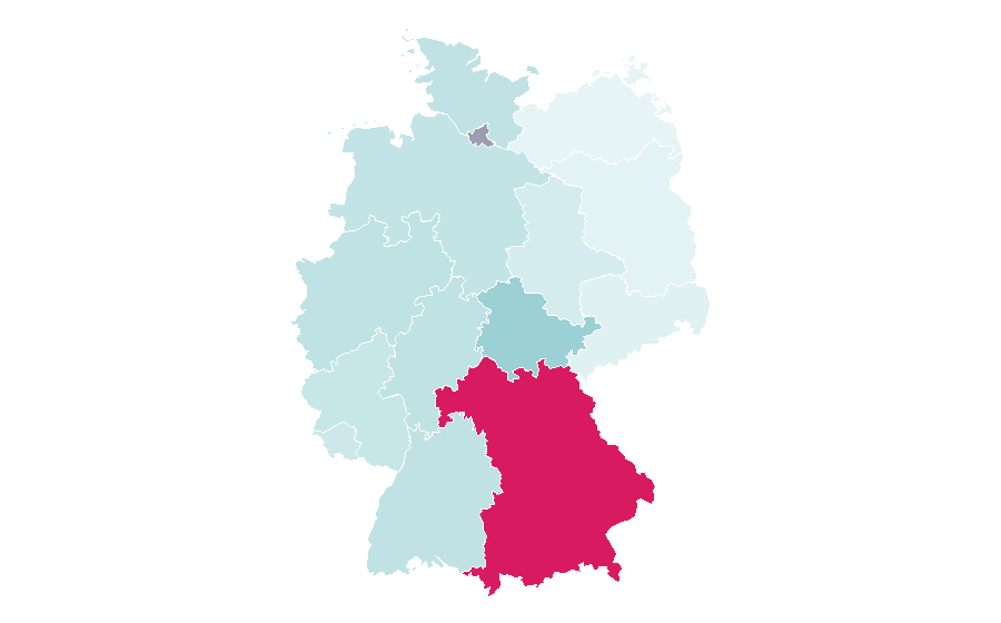Affinity by region — Gustavo Gusto, Germany