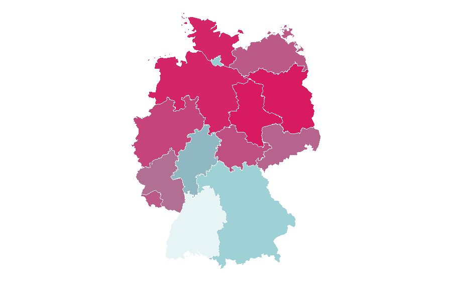 Affinity by region — Gwendoline Christie, Germany