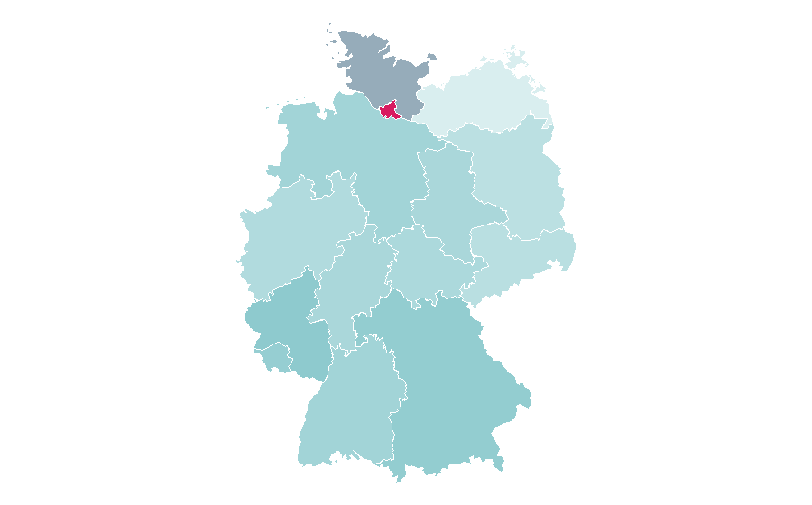 Affinity by region — Hagel Shop, Germany