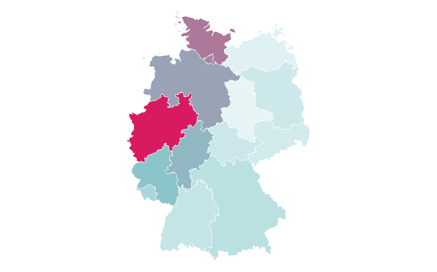 Affinity by region — Hagen Rether, Germany
