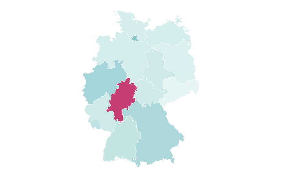 Affinity by region — Hair serum, Germany