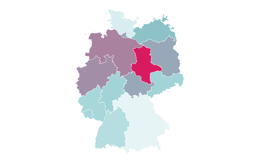 Affinity by region — Hair spray, Germany