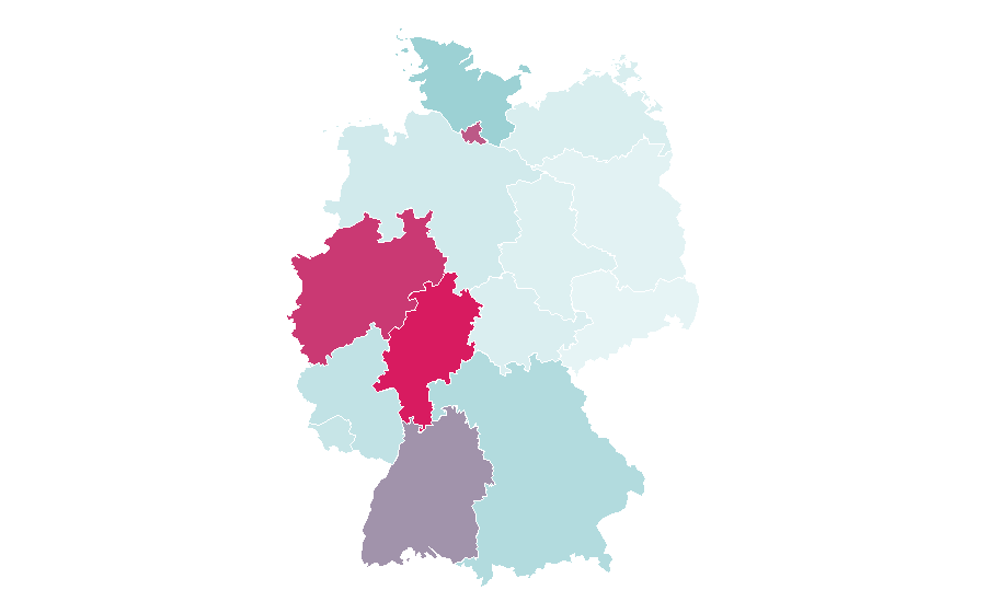 Affinity by region — Halk TV, Germany