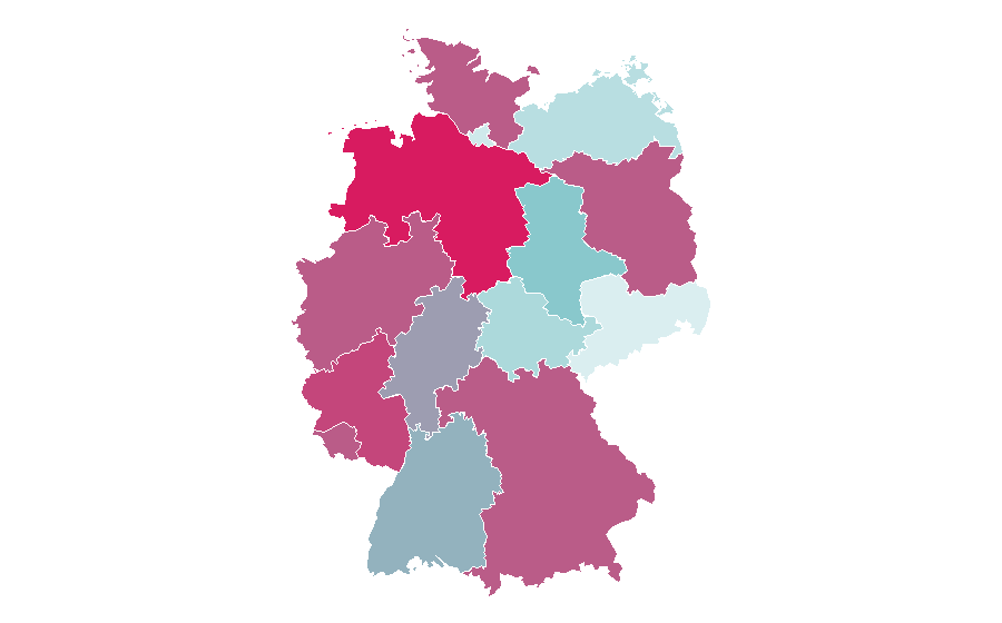 Affinity by region — Halle Berry, Germany