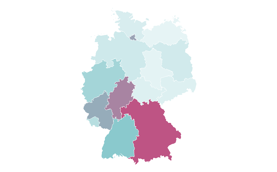 Affinity by region — Halloween costume, Germany